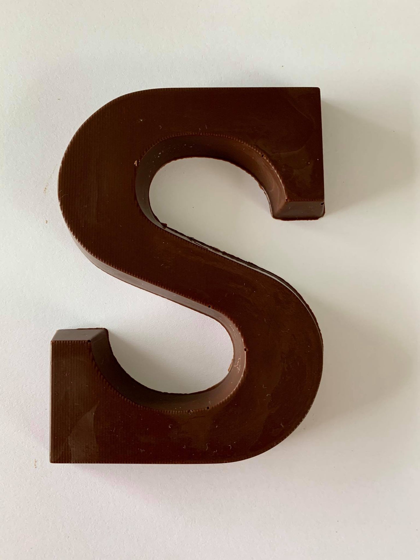 Letter S Salted Caramel