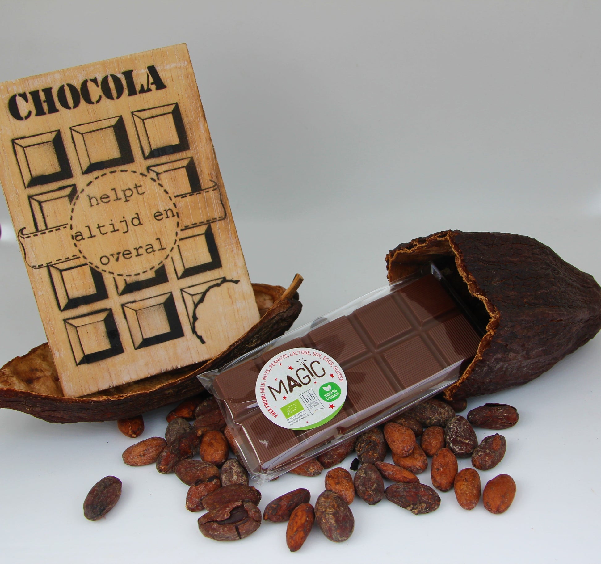 Magic Chocolates zonder toegevoegde suiker