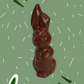 Lapin de Pâques au caramel salé